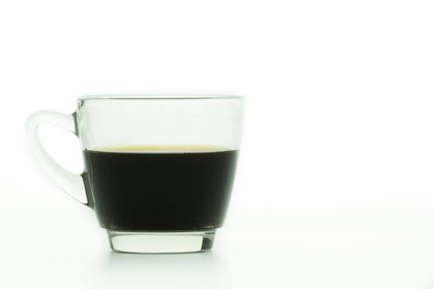istock Cup of coffee on white background 1151917781