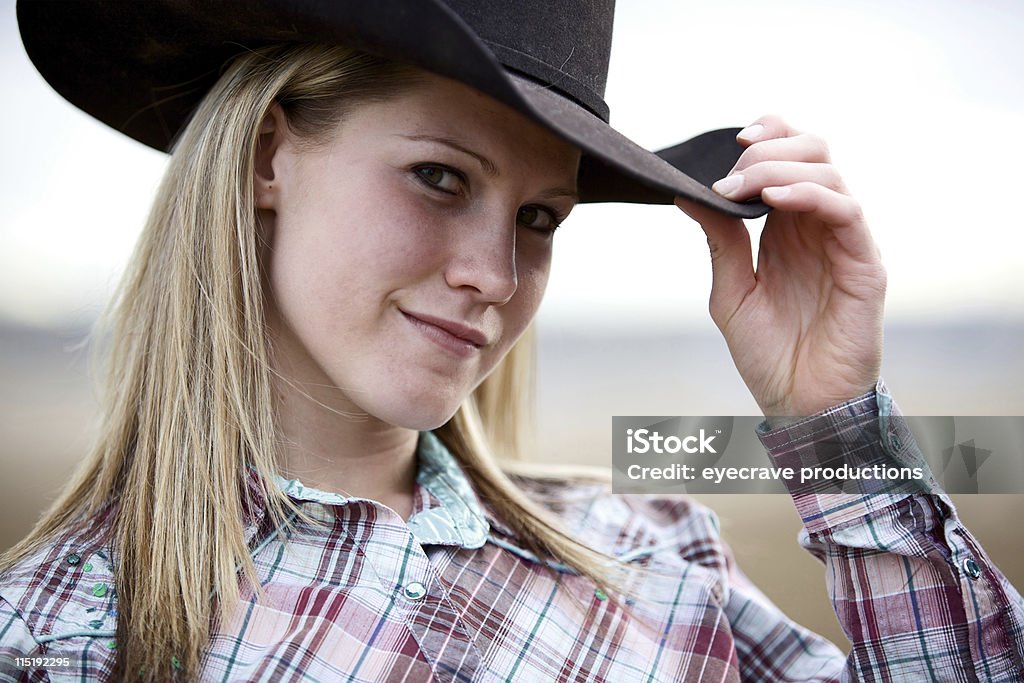 Nowy Meksyk rodeo Dziewczyna - Zbiór zdjęć royalty-free (Dorosły)
