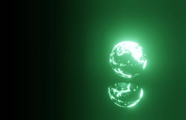 istock 3D planet earth on a black background 1151928157