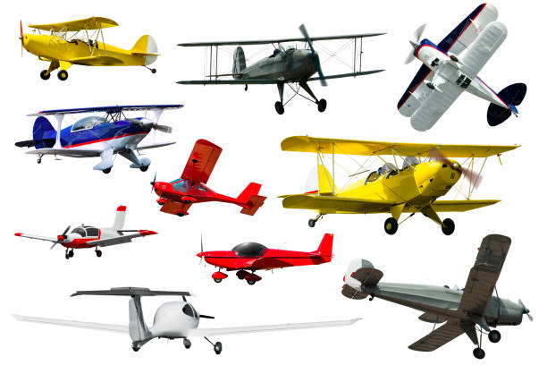 istock Collage of different modern airplanes 1151928291