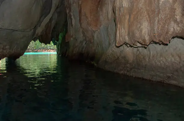 Photo of Inside the Puerto Princesa Subterranean River in Palawan, Philippines
