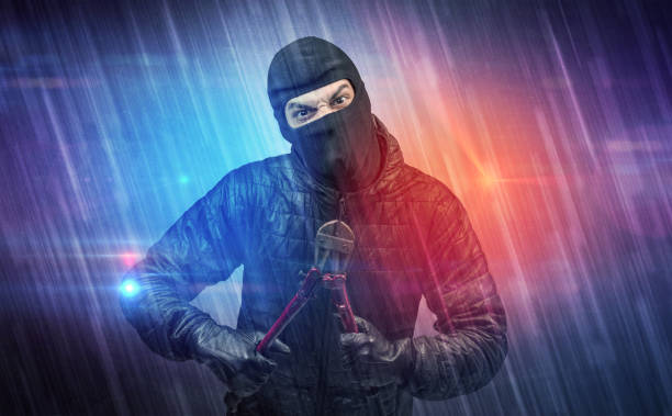 istock Burglar in action. 1151940129