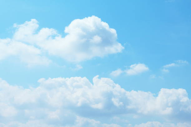 istock Sky, Beautiful blue sky with clouds background and bright lighting clear on Summer 1151940862