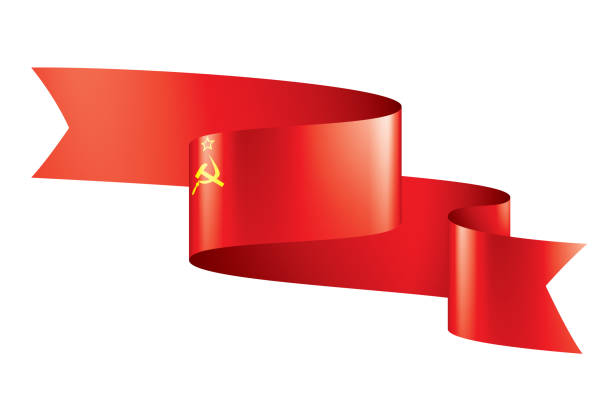 istock The red flag of the USSR. Vector illustration on white background 1151941618