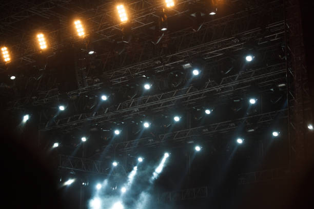 istock Concert stage and lights 1151946031