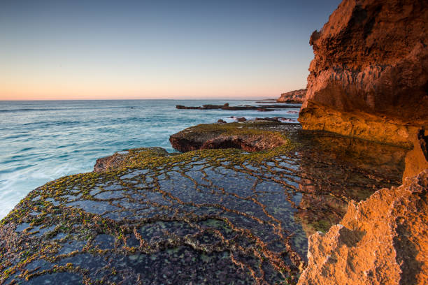 istock Sandstone shelves in Arniston South Africa 1151947170