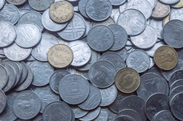 istock Indian currency of different denominations. Can be used as background. 1151951830