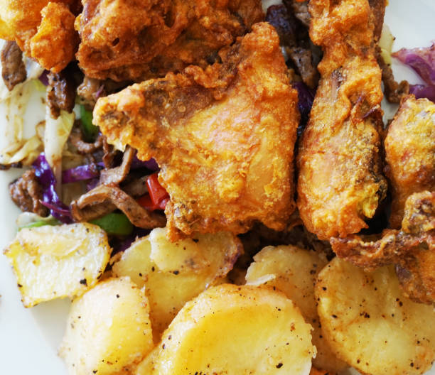 istock chicken meat and potatoes 1151952132