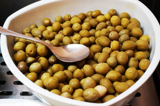 istock olives in the white pot 1151952151