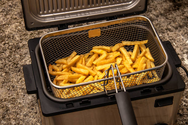 istock Fries in Fryer basket 1151958630