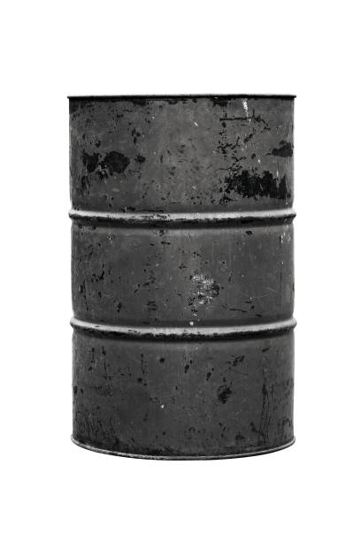 istock barrel oil black old isolated on background white 1151959572