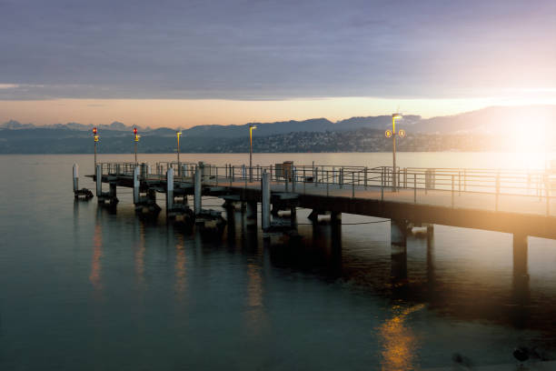 istock Lake Zurich at sunset 1151960005