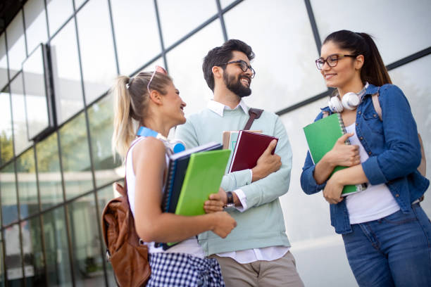 istock Happy group of students studying and learning together in college 1151964149