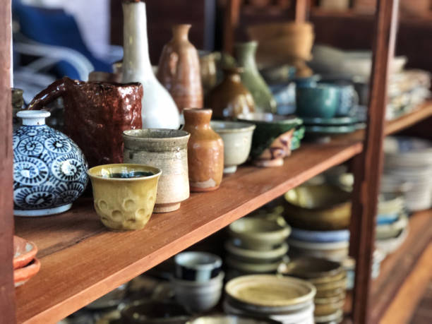istock Beautiful ceramic in Thailand, Handcraft on ceramic ware. 1151964999