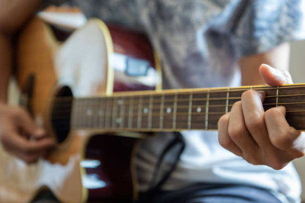 istock acoustic guitar close-up playing chord 1151965777