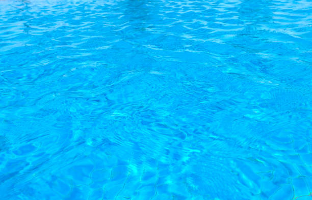 istock Blue water ripple reflection in the swimming pool background, Reflection on the water surface, Water in the pool 1151969420
