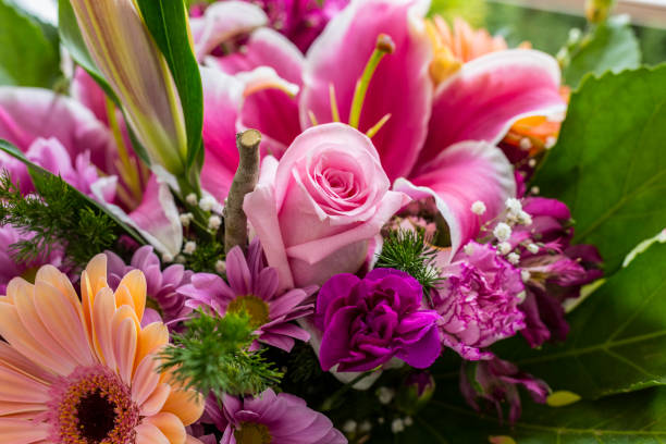 istock Fresh bouquet of flowers multicolour 1151970318