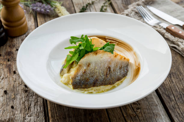 istock Fried sea bass 1151973430