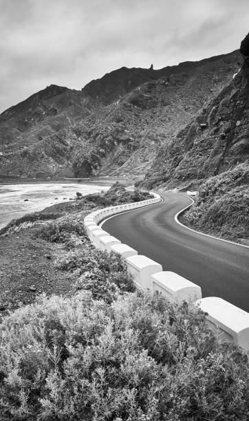 istock Scenic ocean drive road, Tenerife, Spain. 1151979065