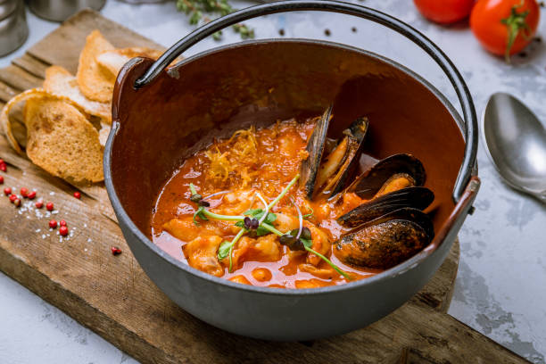 istock Bouillabaisse with seafood 1151980545