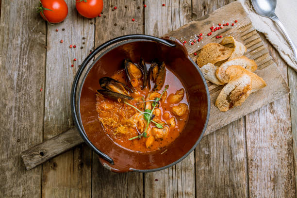 istock Bouillabaisse with seafood 1151981573