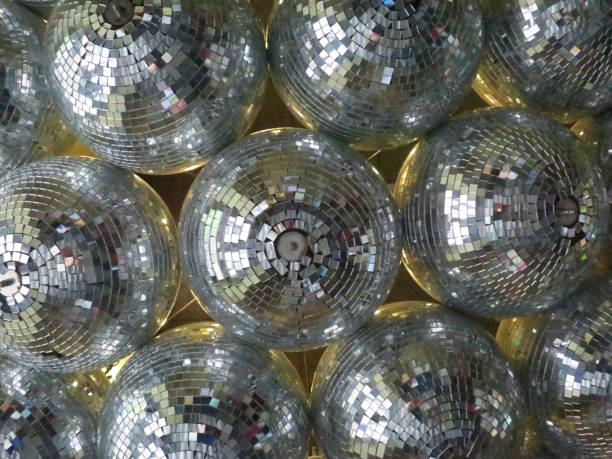 istock collection of disco mirror balls hanging on a ceiling 1151989926