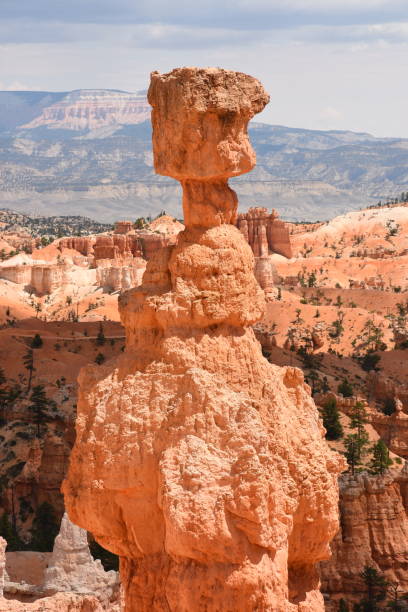 landscape on the bryce canyon stock photo