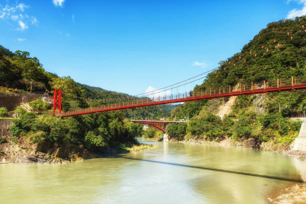 istock Suspension Bridge in Wulai, Taiwan 1151994485