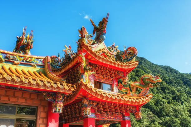 istock Wulai Fude Temple details 1151994546