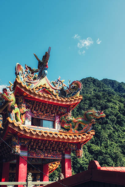 istock Wulai Fude Temple details 1151994555