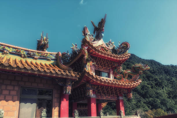 istock Wulai Fude Temple details 1151994559