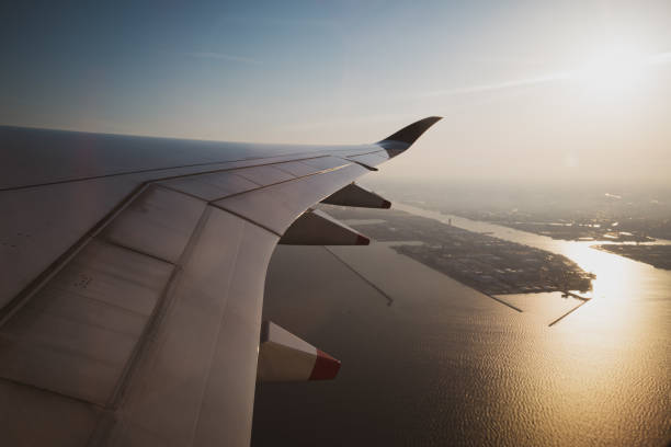 istock View from flight - Haneda International Airport 1151994865
