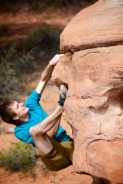 istock Colorado rock climbing portraits 115199650
