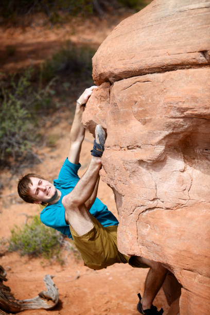 istock Colorado rock climbing portraits 115199654