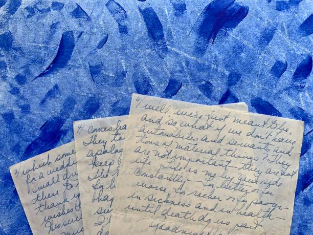 istock Old Handritten Love Letters from WW II 1151999252
