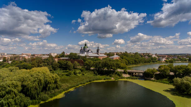 istock Traveling around Ukraine visiting drone photography 1152009743