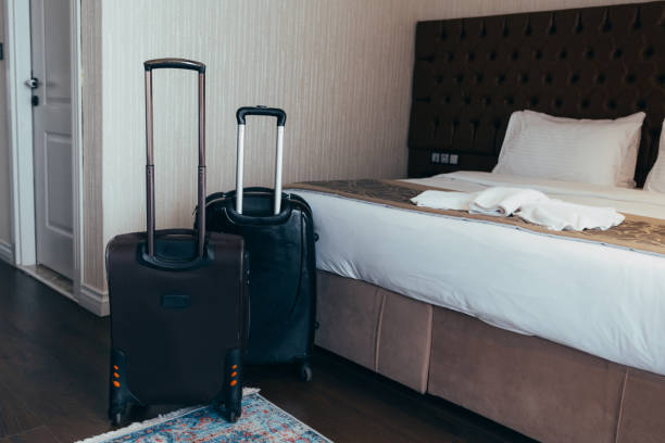 istock Luggage in the hotel room 1152012296