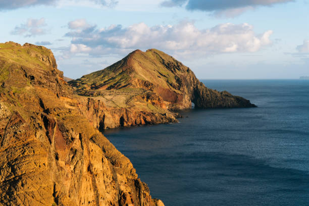 istock Scenic view of coastal mountains from above 1152014025