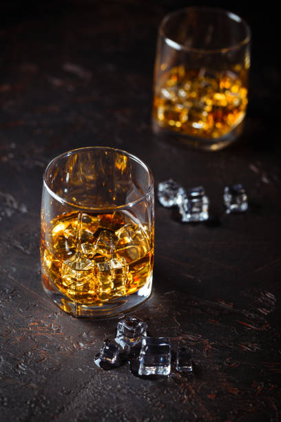 istock Glasses of whiskey with ice 1152014600