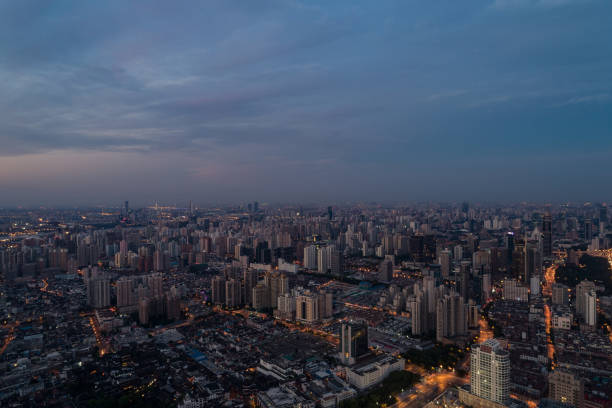 istock Aerial view over The Bund, Shanghai 1152015953
