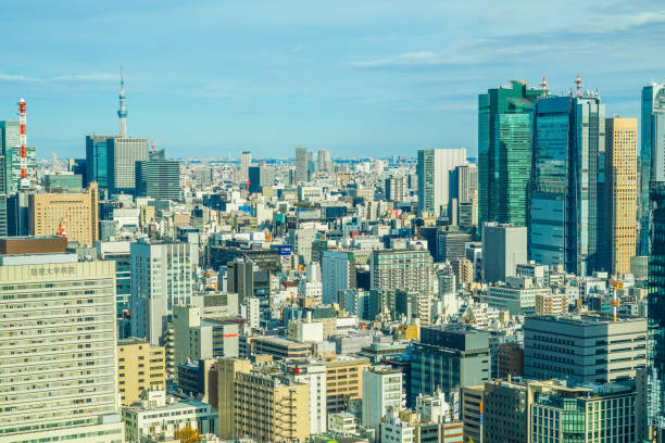 istock Tokyo skyline seen from the Tokyo Tower Observatory 1152016347