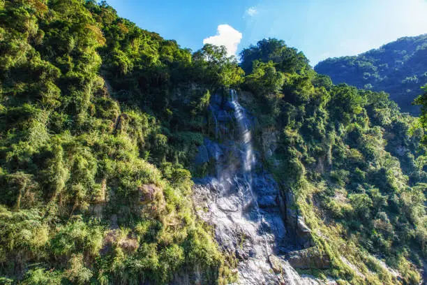 The beautiful Country side landscape of Wulai district, Taiwan