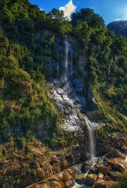 The beautiful Country side landscape of Wulai district, Taiwan