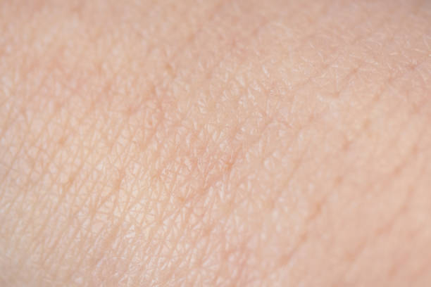 istock Human skin texture, close up background with selective focus 1152021762