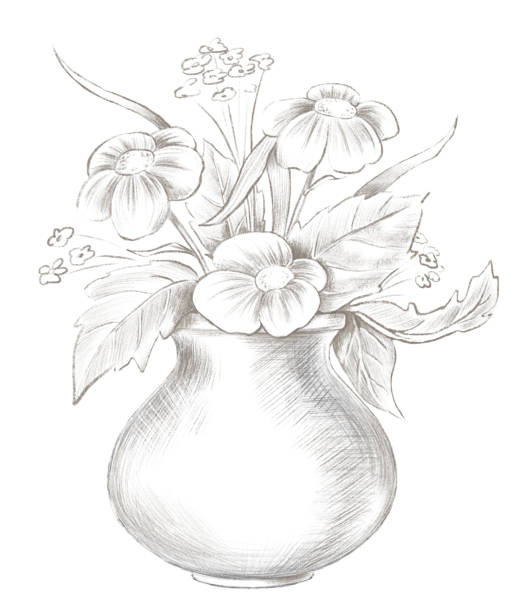 Ilustración de Dibujo A Lápiz De Plomo De Florero Con Flores y más Vectores Libres de Derechos de Acariciar - Acariciar, Anticuado, Arte - iStock Ilustración de Dibujo A Lápiz De Plomo De Florero Con Flores y más Vectores Libres de Derechos de Acariciar - Acariciar, Anticuado, Arte - iStock