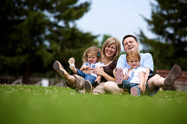 istock summer young family portraits 115203224