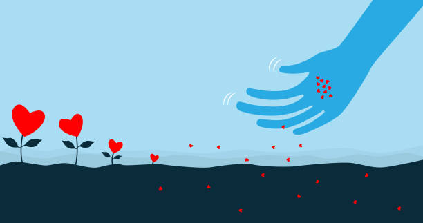ilustrações de stock, clip art, desenhos animados e ícones de sowing the seeds of love - privacidade de dados