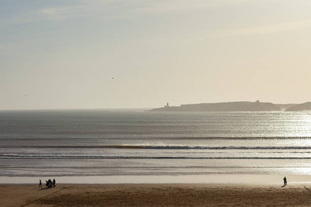 istock Beach in Essaouira Morocco before Sunset 1152038413