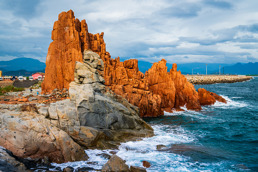Sardinia, Rock, Europe - Continent, Italy, Sea