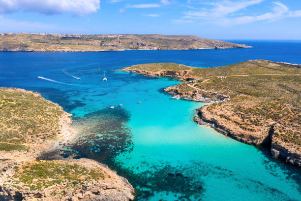 istock Blue lagoon on Comino island. Malta. 1152049560